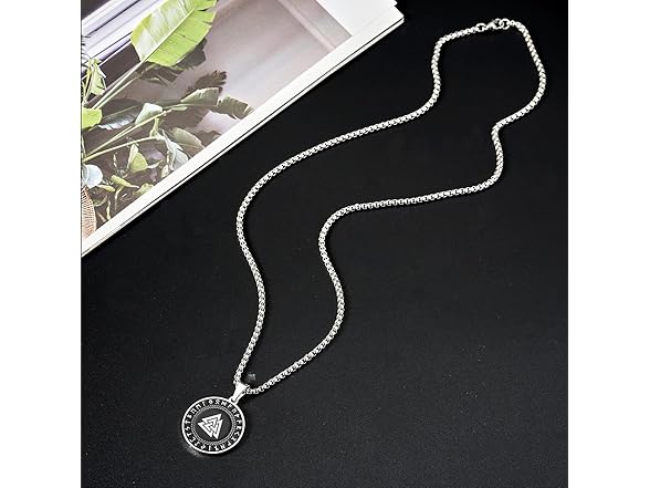 JINGMARUO Steel Viking Pendant