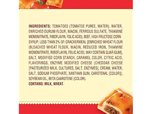 Chef Boyardee Micro Mini Beef Ravioli
