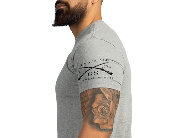 Grunt Style Men (L) American Acid Men's Tee