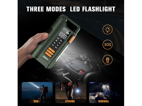 fejidaw Jump Starter with Air Compressor