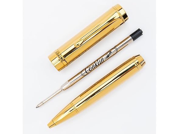 Conklin Duragraph Metal Ballpoint Pen – PVD Gold Finish - Gallery 3