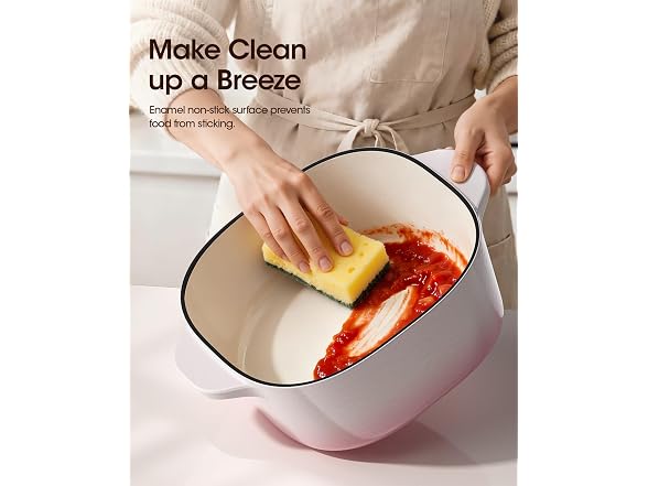 stackbear Enameled Cast Iron Dutch Oven