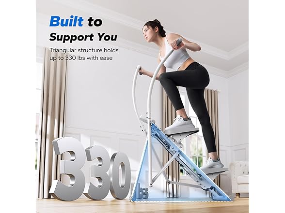 White Stair Stepper for Home Gym