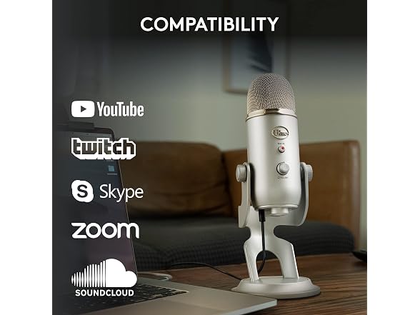 Logitech Creators Blue Yeti USB Microphone