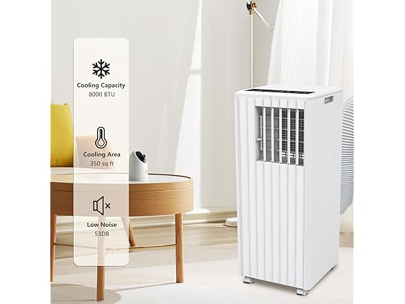 AutoSteelix Portable Air Conditioner 8000 BTU