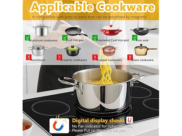 36 Inch Induction Cooktop