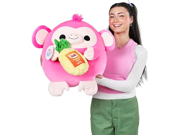 Snackles Series 2 16-inch Monkey&Dole Pinapple