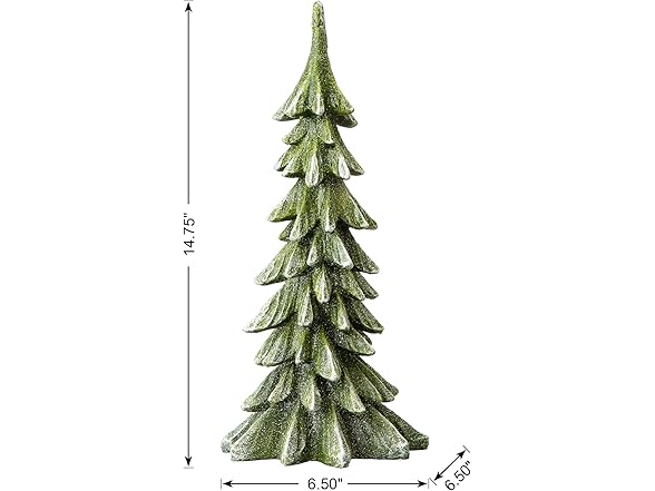 Glitzhome 14.75" H Tabletop Christmas