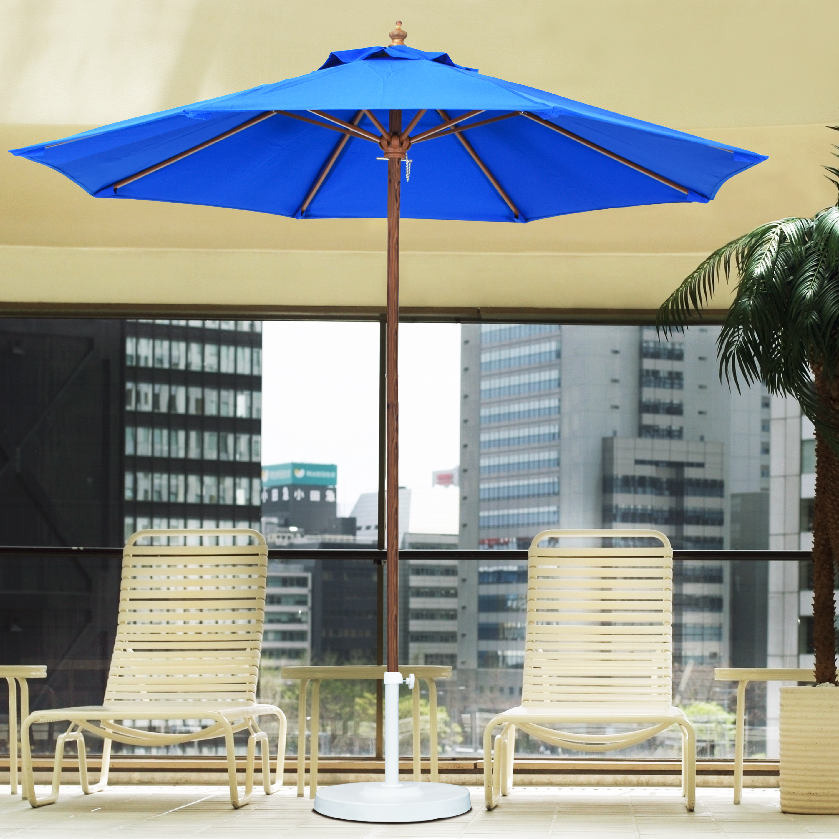 California Umbrella 9-ft Patio Umbrellas - Gallery 25