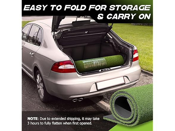 Bltend Golf Mat: Heavy-Duty Golf Hitting Mats Practice Outdo (Open Box)