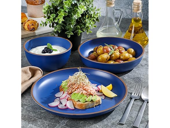 Gibson Home Rockabye 12 Piece Plastic Set