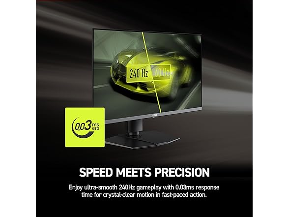 MSI 27" UHD Monitor | MAG 272UP QD-OLED X24