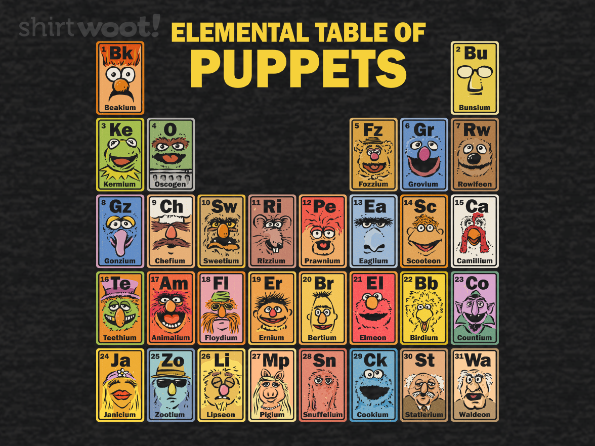 Elemental Table Of Puppets - Gallery 4