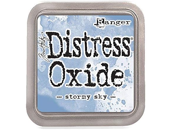 Tim Holtz Distress Oxide Pad Stormy Sky