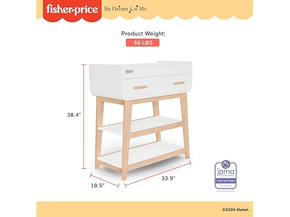 Fisher Price Dream On Me Changing Table