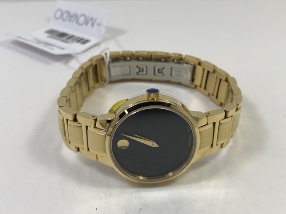 Movado Women's Portfolio Swiss Quartz Yellow Watch
