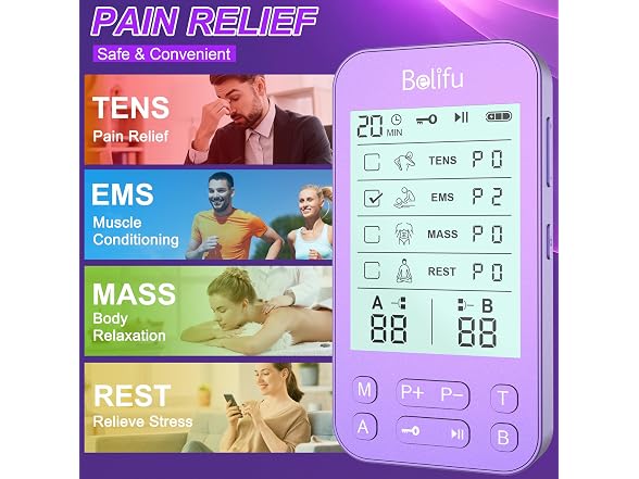 Belifu TENS Muscle Stimulator Unit
