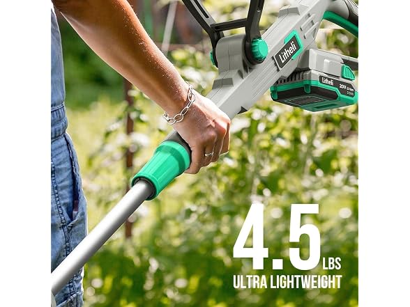 Litheli 20V 12 Inch Cordless String Trimmer