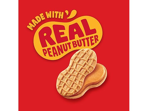 Nutter Butter Peanut Butter Cookies, 10 Snack