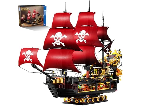 Adult Pirate Ship Building Kit