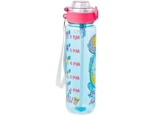 Silver Hello Kitty Bottle Locking Lid 33oz