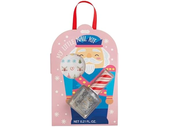 Mud Pie Mud Pie Kids Silver Christmas Nail Polis