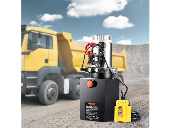 Hydraulic Pump, 6 Quart Hydraulic Power Unit