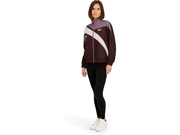 Reebok Womens Polar Fleece Lined Windbreaker Jacket