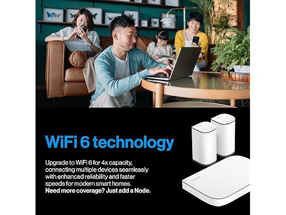 Linksys Multi-gig Micro Mesh WiFi 6 Router