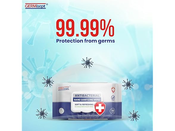 Germisept Hand Wipes 150ct