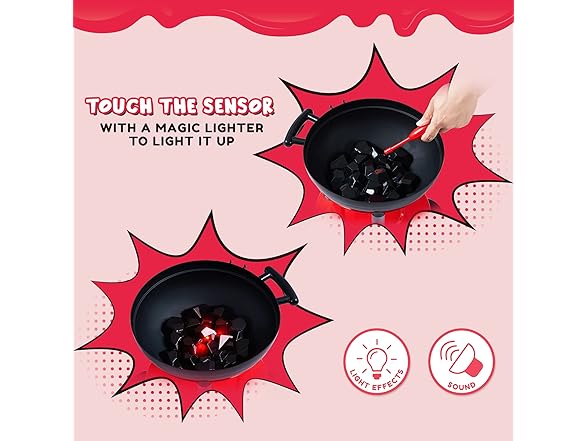 24 Piece Kids BBQ Cooking Playset