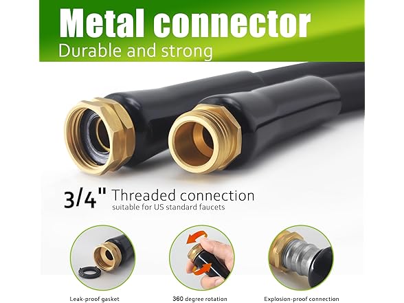 Relxitl W1517 garden hose 25FT 2