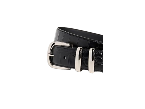 Favorite Daughter Jordan Croc Embossed Belt