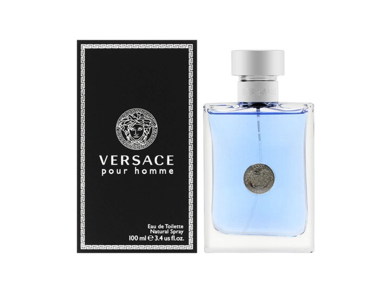 VERSACE SIGNATURE HOMME/VERSACE EDT SPRAY (BLUE/SILVER) 3.3 OZ (M)
