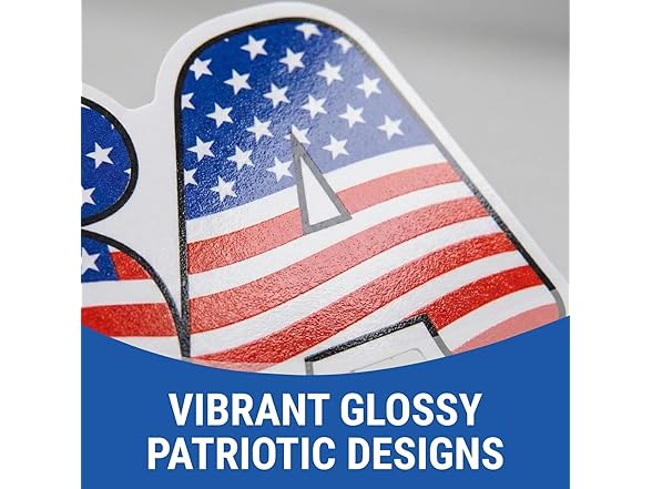 Fun Express Bulk Patriotic Stars & Stripes Stickers - 144 Pieces