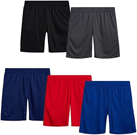 Boys 5PK Performance Mesh Shorts