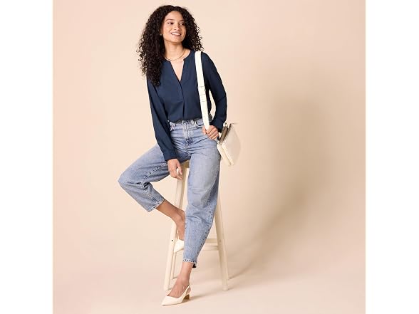 Amazon Essentials Women Georgette Long Blouse