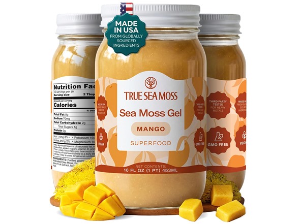 TrueSeaMoss Sea Moss Gel 16oz