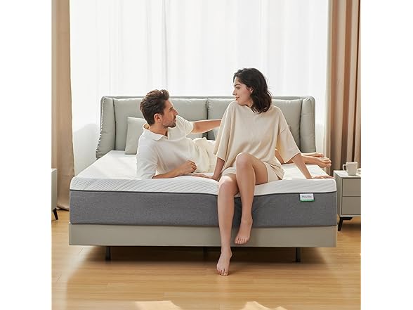 Novilla King Size 12" Gel Memory Foam Mattress