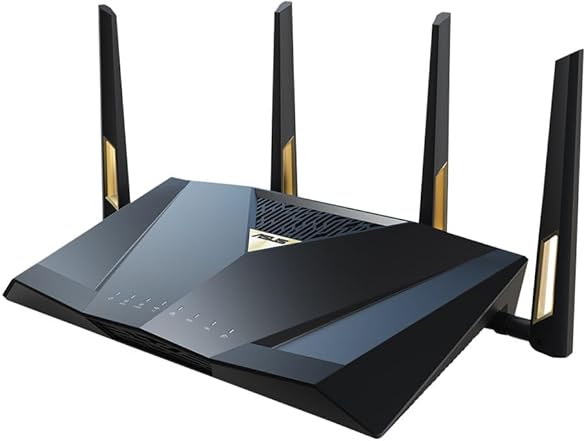 ASUS - RT-BE7200 Dual-Band Wi-Fi 7 Router - Black