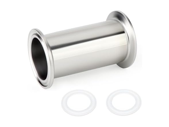 2" Tri Clamp Ferrule 4" 304SS+Washers