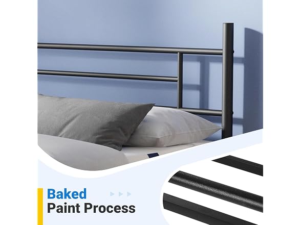 Avenco Metal Platform Bed Frame Full Size
