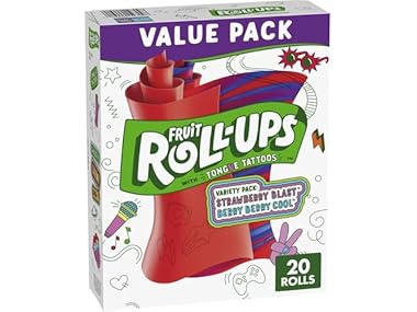$2.99, Was $4.97, 39% Off! Fruit Rollup Variety Pack , 20-Count dealfomo