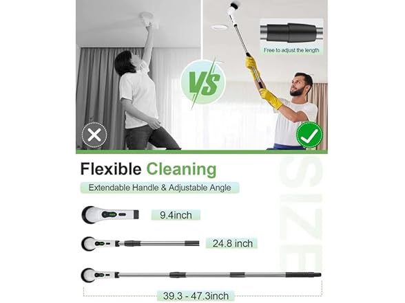 Generic Cordless Electric Spin Scrubber