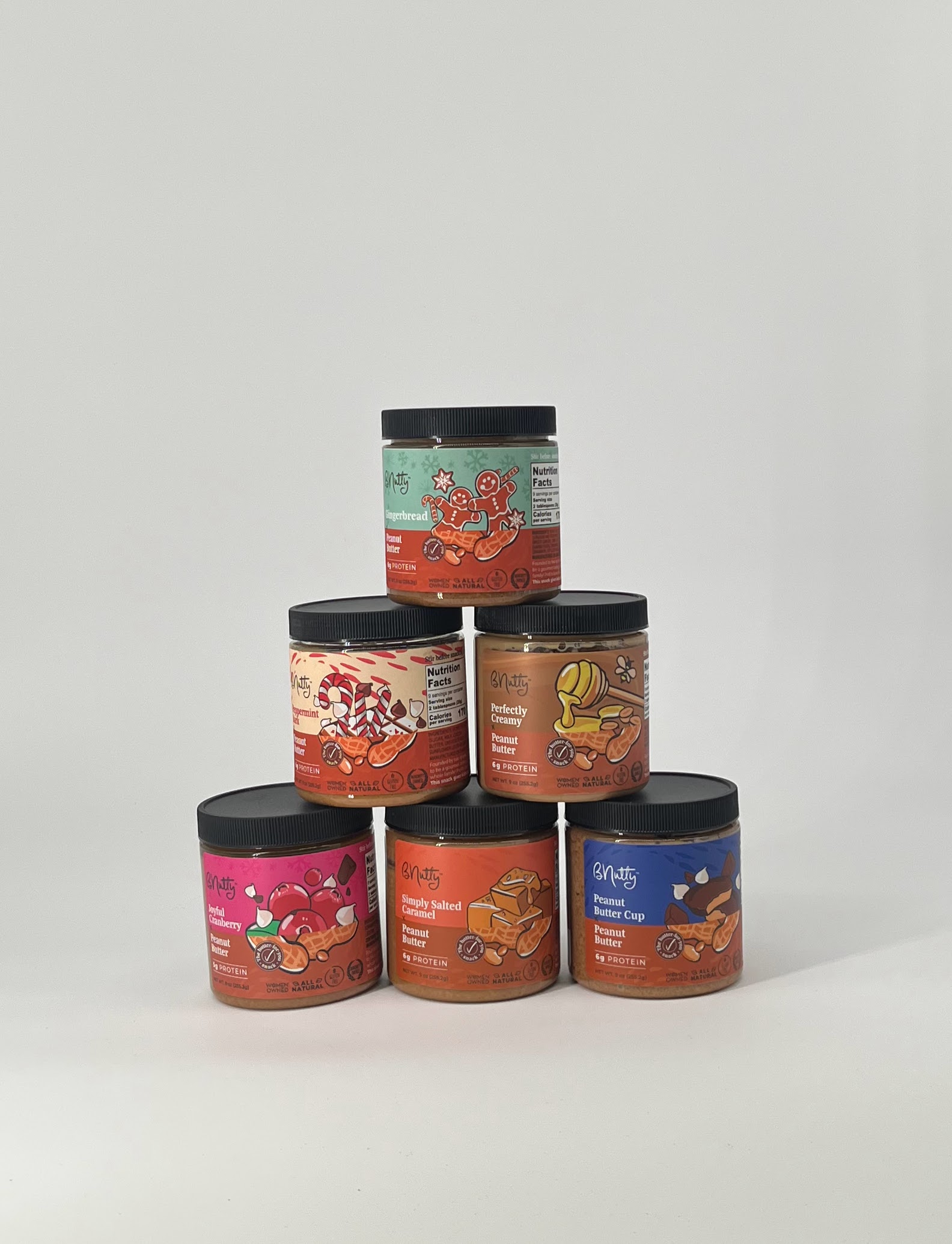 (6 Pack) bNutty Gourmet Peanut Butter - Gallery 3