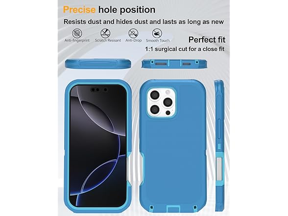 Tall silver for iPhone 16 Pro Max case