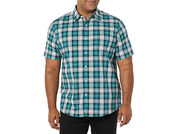 Teal Blue White Plaid