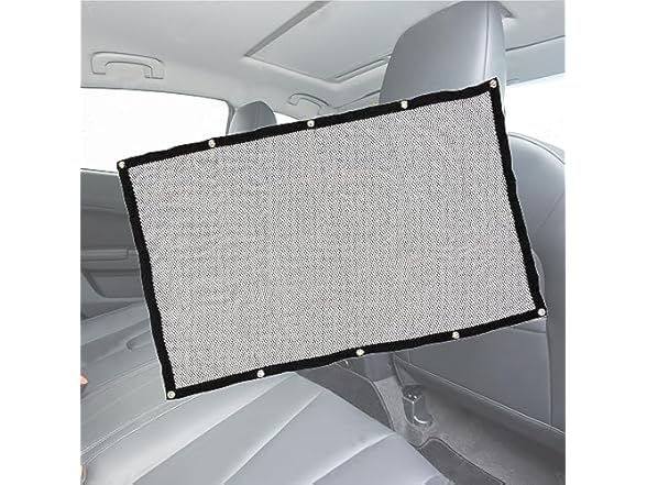 Zone Tech PE0006 Back Seat Pet Mesh Net Medium
