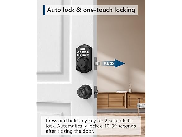 TEEHO TE001 Keypad Enry Door Lock