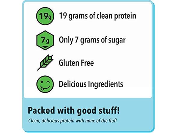 Jimmy! Jimmy! Boosted Clean Protein Bars, Wake